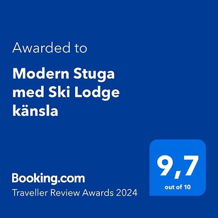 Modern Stuga Med Ski Lodge Kaensla Järvsö Εξωτερικό φωτογραφία