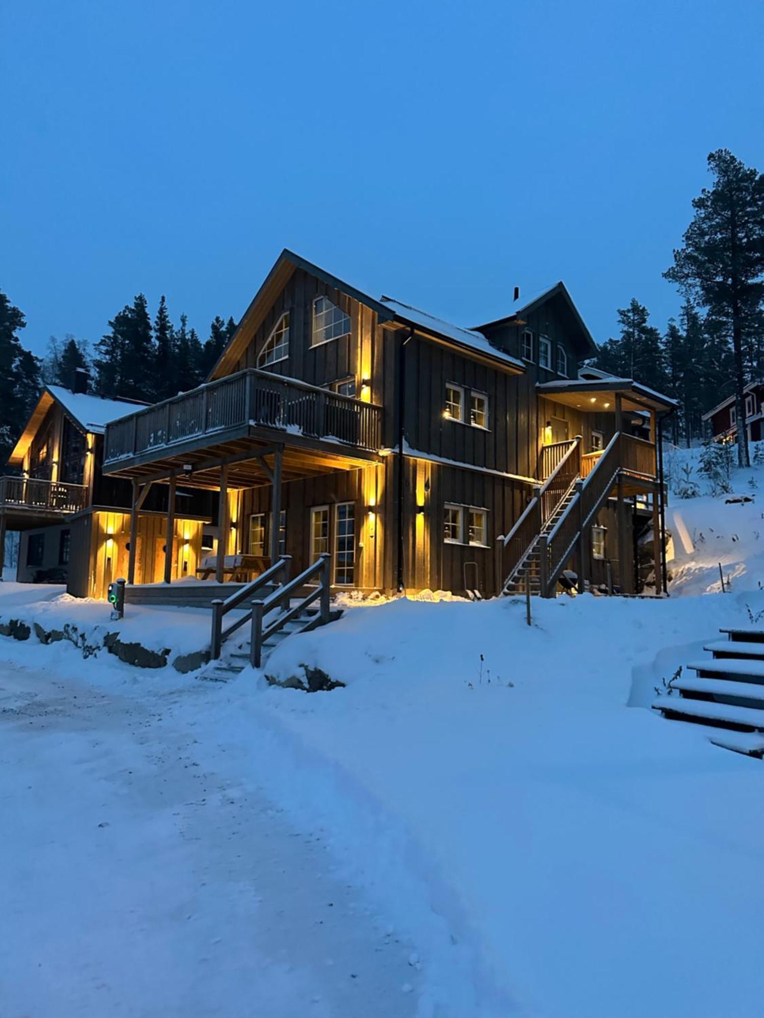 Modern Stuga Med Ski Lodge Kaensla Järvsö Εξωτερικό φωτογραφία